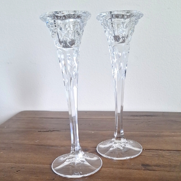 Partylite Crystal Taper Candle Holders – Made in Germany - Picture 2 of 4